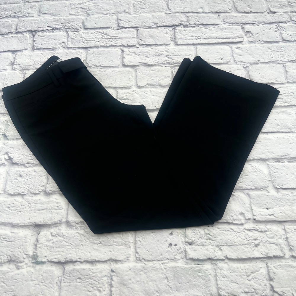 Gap Modern Boot Black Dress Pants Womens 4A Office Career Stretch Trousers